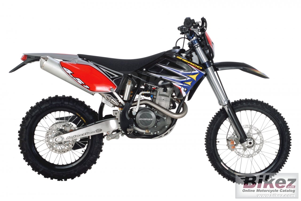 Big Sherco 4.5i 4t enduro picture and wallpaper from Bikez.com